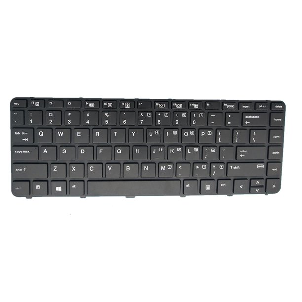 Green Teclado para ordenador portátil estadounidense, para Hp Pro Book 430 G3 430 G4 440 G3, teclado negro inglés