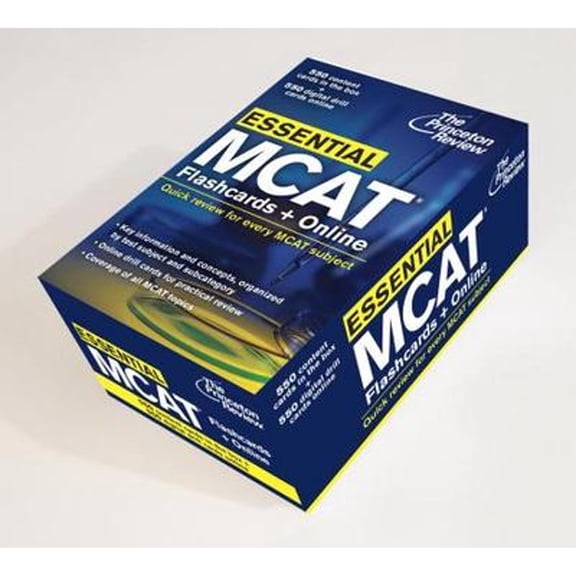 Pre-Owned Essential McAt: Flashcards Online (Hardcover) by Princeton Review