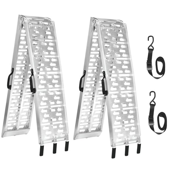 Juego de rampas de carga MAXIVMAN de aluminio con capacidad de 680 kg, 2 unidades