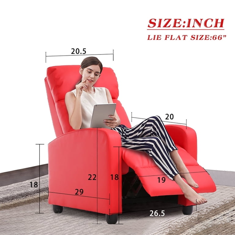 FDW Rocking Chairs, Red