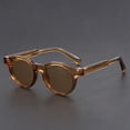thumbnail image 3 of Vintage Sunglasses for Women and Men Trendy Korean Chic Unique Shades for Sun Protection Travel Driving Parties Fashion and Daily Wear, 3 of 5