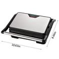 thumbnail image 5 of Panini Press Macarena parrilla eléctrica para interiores 750W sandwichera, 5 of 5