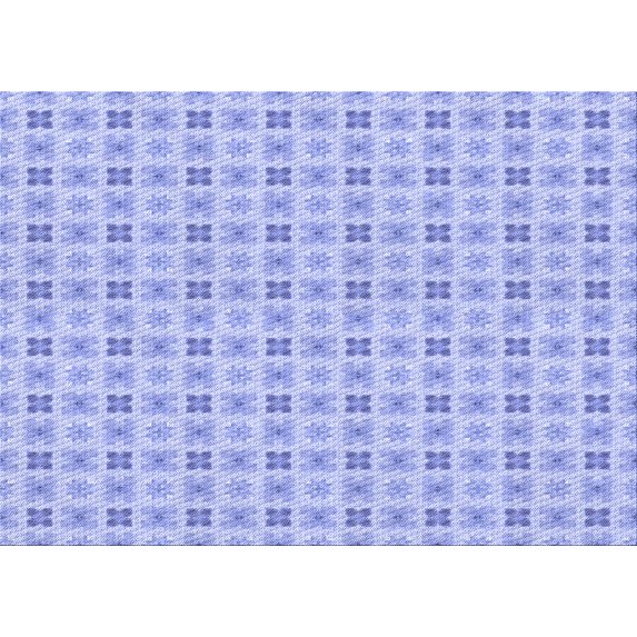 Ahgly Company Machine Washable Indoor Rectangle Transitional Sky Blue Area Rugs, 5' x 8'