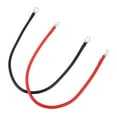 thumbnail image 4 of Battery Cable2pcs 19.7in Battery Cable Copper Battery Cable Automobile Accessory Crafted with Care, 4 of 5