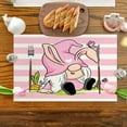 thumbnail image 2 of Hearth & Gear Easter Placemats With Realistic Bunny Pattern Easter Decoration Atmosphere Strong Effect Appearance Tall Dining Table Set for 4 round Small Table Set Indoor Charger Plates 6 Fall Place, 2 of 7