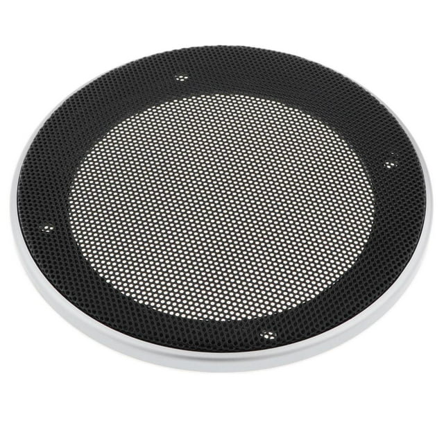 Rejillas de altavoz de metal de 4 '' / 4 pulgadas, rejillas de altavoz de subwoofer, cubierta Plata de 4 pulgadas