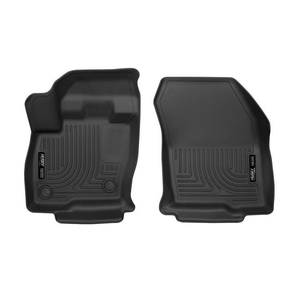 Husky Liners 52171 X-Act Contour Floor Liners Fits 2015-2024 Ford Edge, 2016-2018 Lincoln MKX & 2019-2020 Lincoln Nautilus Front Row 2 Pc Black