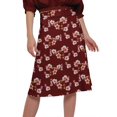 thumbnail image 4 of Moomaya Jupe Imprimée pour Femmes en Poly Spandex Tenue Décontractée Jupe d'Été pour Filles, 4 of 5