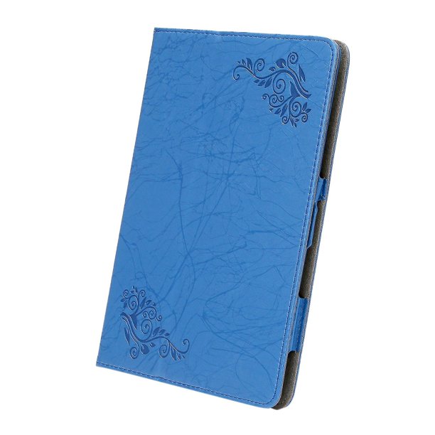 Funda de Pu Compatible con Funda para Tableta T40 de 10,4 Pulgadas Funda de Cuero Funda con Tapa anticaída Funda con Soporte para Tableta (Azul)