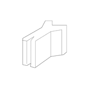 Genuine OE BMW Belt Weather-Strip Gasket - 51-33-7-471-514