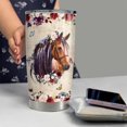 thumbnail image 5 of Personalized Horse Tumbler with Customized Name 20oz 30oz Tumbler with Lid Gift for Women Girl Animal Lover on Birthday Christmas, 5 of 6