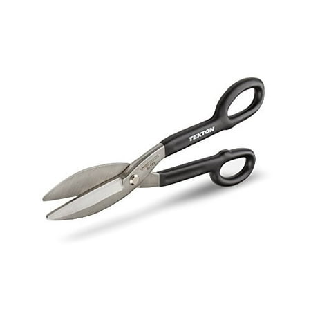 TEKTON 35105 - 12 in. Straight Pattern Tin Snips (Best Tin Snips Uk)
