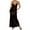 Black, variant on POIUYTR Silky Nightgown for Women Long Satin Slip Dress Nightdress Chemise Nightie Lace Black Nightwear Sleepwear,2XL,Black