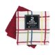 thumbnail image 1 of Paño de cocina Ritz Paprika Cotton Check/Solid (paquete de 3), 1 of 1