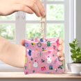 thumbnail image 4 of PU Leather Coin Purse Wallet Compact Water-Resistant Card Cases Money Organizers Cute Christmas Element, 4 of 7
