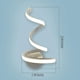 thumbnail image 1 of Luz De Noche Luz LED en espiral moderna para pared candelabro de hierro acrílico Likrtyny Para estrenar, 1 of 2