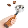 thumbnail image 2 of M10 Portafilter Handle Solid Wooden Handle Solid Walnut Wood Screw Replacement, 2 of 4