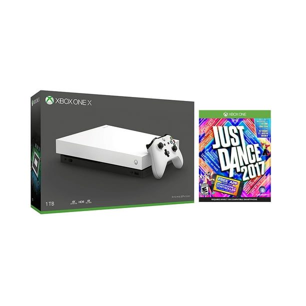 Microsoft Xbox One X 1TB Special White Edition 4K Ultra HD Bluray