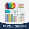 thumbnail image 5 of ZIPIT Colorz Pencil Box, Cute Pencil Case, Secure Zipper Closure (Kaleidoscope), 5 of 10