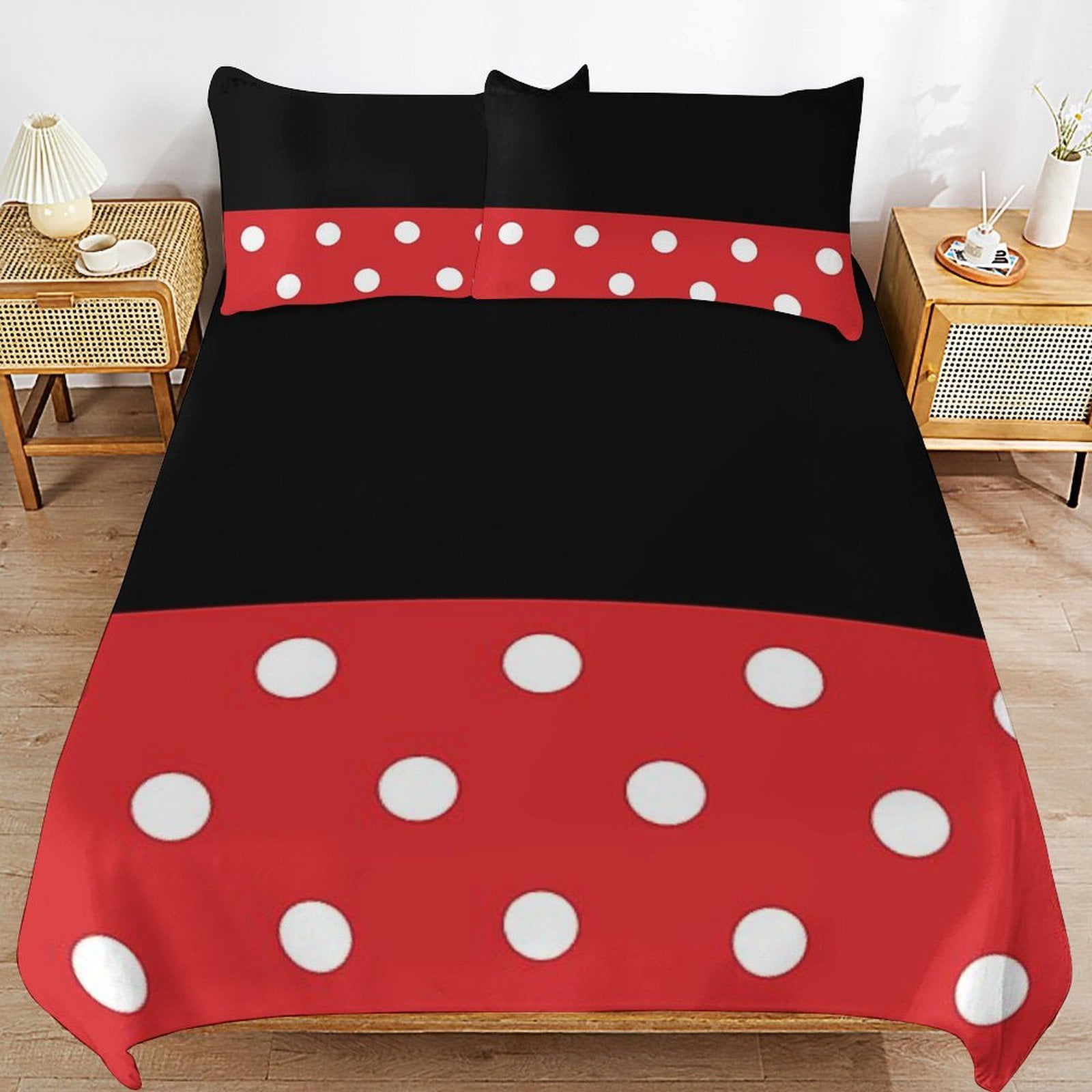 Cartoon Mouse Character Set Duvet Cover Bedding Set Duvet Cover Polyester Quilt Cover for Twin Size