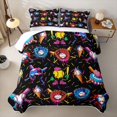 thumbnail image 2 of Homewish Pop Art Baseball Quilt Full, Cute Sport Full Bedspread Sets for Girls and Boys, 3-Piece, 1 Comforter and 2 Pillowcases, 2 of 7