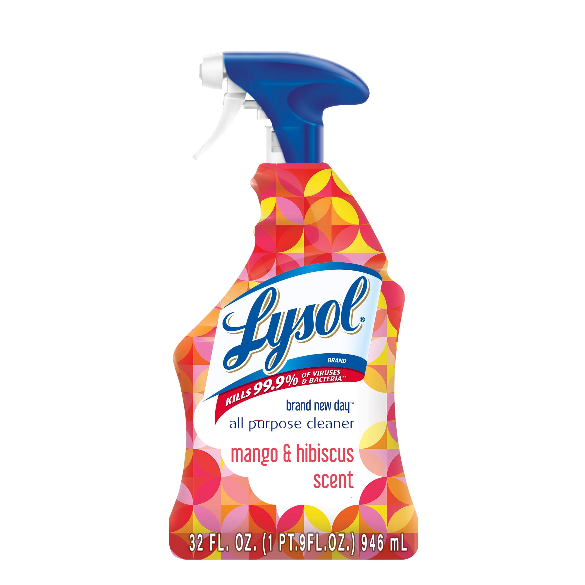 Lysol Brand New Day All Purpose Cleaner 32oz, Mango & Hibiscus, Deep Clean