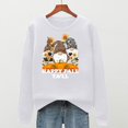 thumbnail image 4 of Acción de Gracias Moda Mujer Casual Manga Larga K Impreso Señoras Sudaderas Tops Pompotops gfhjh10012, 4 of 5