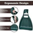 thumbnail image 4 of Leaf Scoops Hand Rakes - Lightweight, Durable Grabber Tool for Scooping Up Leaves, Spreading Mulch, Gardening, and Yard Work by  (Green), 4 of 6