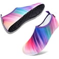 thumbnail image 5 of VIFUUR Water Shoes for Women Barefoot Quick-Dry Beach Swim Socks Multi/Diagonal, 5 of 7