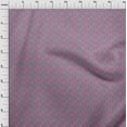 thumbnail image 3 of oneOone Polyester Lycra Fabric Leaves & Floral Block Printed Fabric 1 Yard 56 Inch Wide, 3 of 4