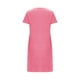 thumbnail image 5 of Camisón corto extragrande para mujer, estampado, cuello redondo y manga corta, de poliéster., 5 of 6
