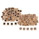 thumbnail image 3 of 100 Piezas de para Bodas, Fiestas, Aniversarios, Navidad y Otros Festivales Natural BLESIY Bloques de cubo de madera sin terminar, 3 of 8