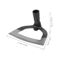 thumbnail image 3 of MasteelfCA Hoe Garden Tool Agricultural Hoes Weeding Rake Heavy Duty Backyard Weeding Tool (Hollow Hoe), 3 of 4