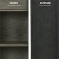 thumbnail image 5 of Signature Design by Ashley Lenston 2-Door Wood Accent Cabinet in Black/Warm Gray, 5 of 10