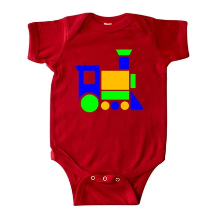 

Inktastic Cute Colorful Train Gift Baby Boy or Baby Girl Bodysuit