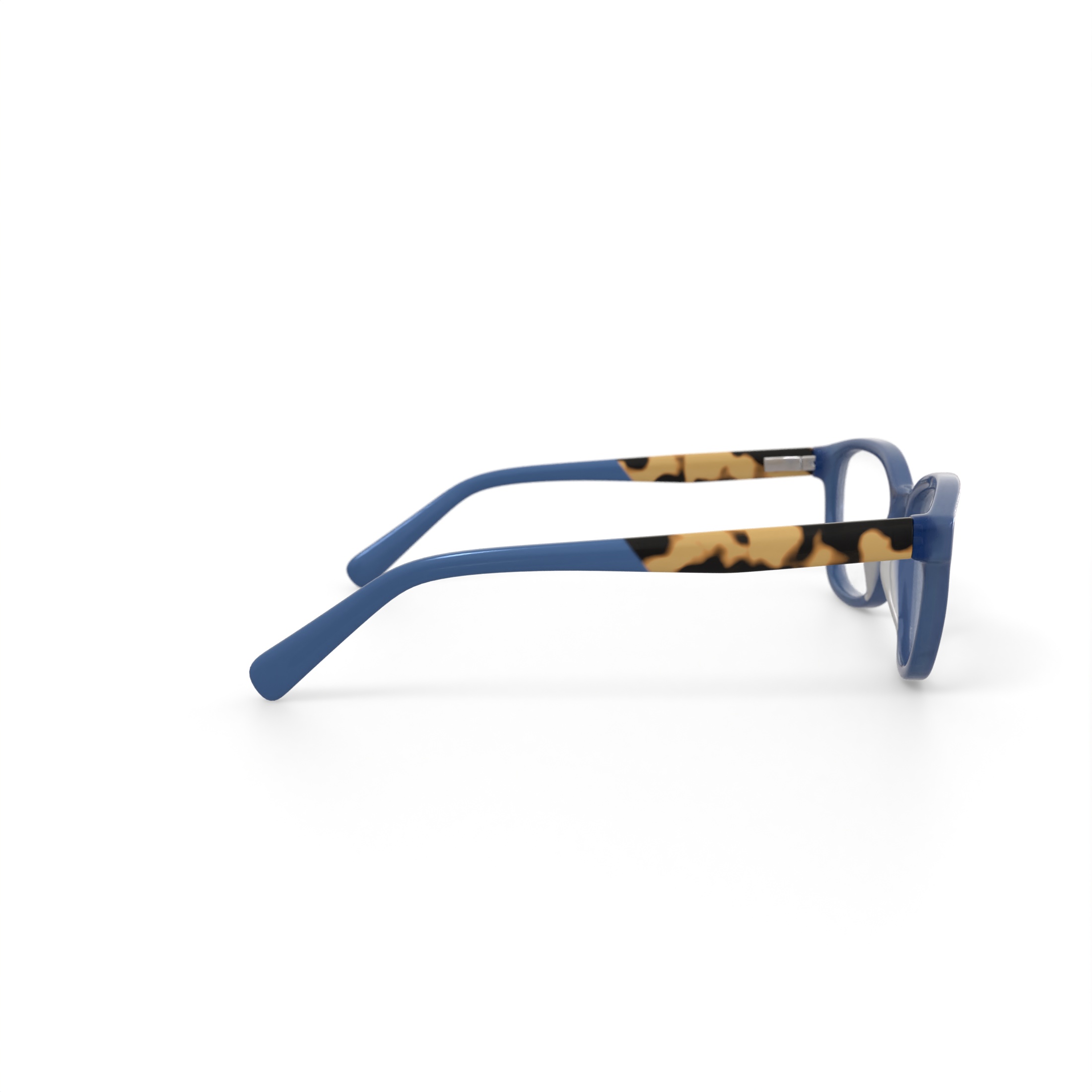 Kenneth Cole Women's KC0792-1 Square Prescription Eyeglasses with Case, Blue