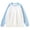 Light Blue, variant on TKKCS Mens Raglan Crew Neck Sweatshirt Long Sleeve Cotton Blend Color Block Loose Fit Casual Pullover Black L