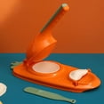 thumbnail image 5 of 2 in 1 Dumpling Maker, Manual Press Dumpling Skin Wrapper Mould Tortilla Dough Maker Press Kitchen Dumpling Making Tool for Making Chinese Dumpling Empanadas, 5 of 5