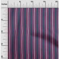 thumbnail image 1 of oneOone Organic Cotton Poplin Twill Fabric Stripe Block Print Fabric BTY 42 Inch Wide, 1 of 4