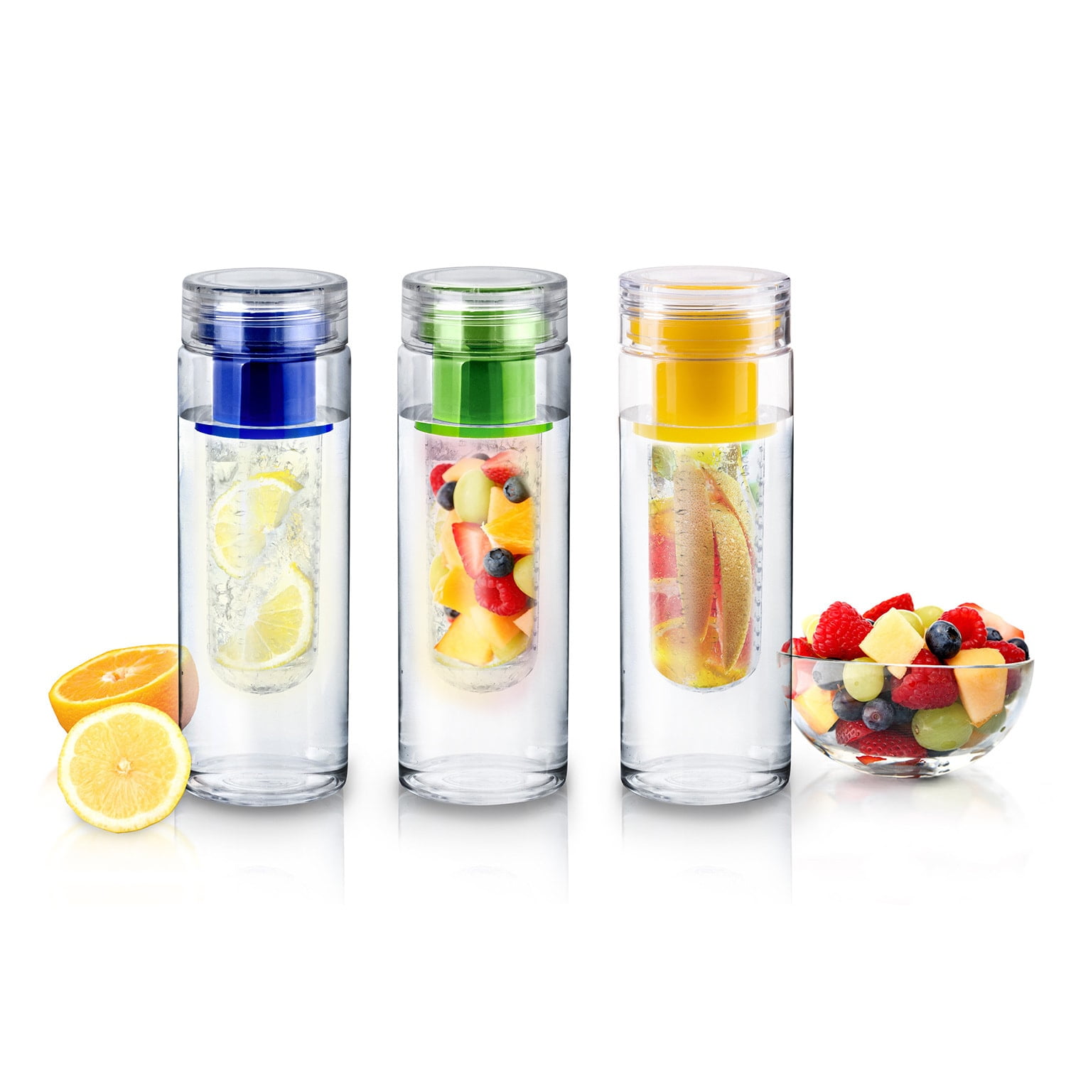 The H2O™ Unbreakable Fruit Infuser Water Pitcher 2.9 Quartz