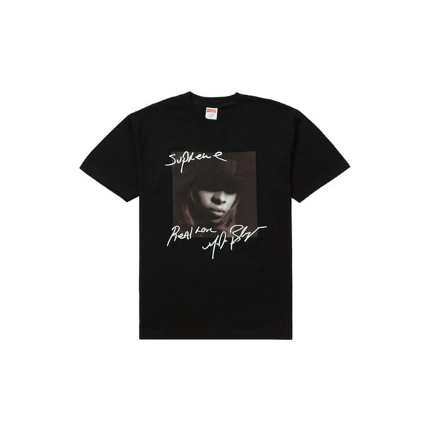 Supreme Mary J Blige Tee black size M - whirledpies.com