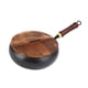 thumbnail image 4 of Sartén Wok Wok de Hierro Tradicional Wok de Cocina Sin Recubrimiento Wok de Fondo Plano para Lustroso, 4 of 9