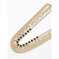 thumbnail image 3 of Time and Tru Glamorous Layered Necklace Set, Gold tone (4 Pieces), 3 of 4