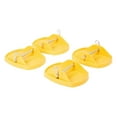 thumbnail image 2 of 4 Pièces Jack Pad Adaptateur Professionnel Anti-Dérapant Rainure Résistant Haute Résistance Jaune, 2 of 8