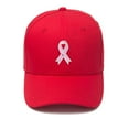 thumbnail image 4 of MEICHEN Women's Baseball Caps Embroidered Adjustable Breast Cancer Awareness Visor Hat Breast Cancer Gifts for Ladies, 4 of 4