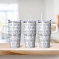 thumbnail image 2 of 20oz elephant Stainless Steel Tumbler with Handle and Straw Insulated Cup Travel Coffee Mug with Lid and Straw Vacuum Insulation Technology Gift for elephant Enthusiasts Women Men, 2 of 6