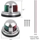 thumbnail image 2 of Led Navigation Lights Bi-color Red And Side Lights Stainless Steel 12v, 2 of 5