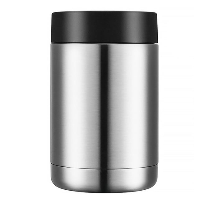 Ruiboury 2 Pcs Tasse de Conservation à Froid en Acier Inoxydable 12oz Double Paroi Isolée sous Vide Canette Boissons Bouteille Refroidisseur