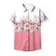 thumbnail image 5 of Mujeres Pantalones Cortos Impresos Manga Corta con Cuello en V Blusa Superior, Casual Y Elegante Corto para las Mujeres Verano Casual, 5 of 5