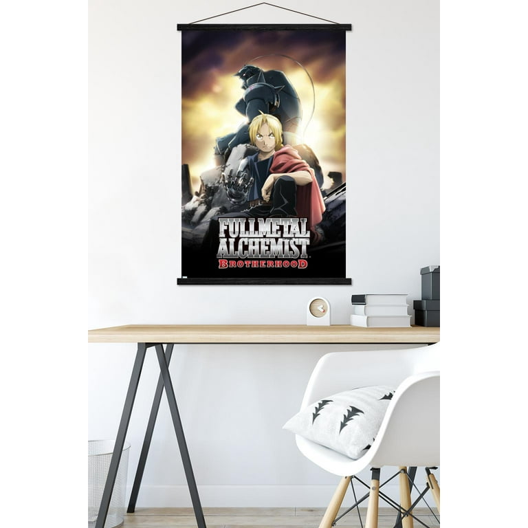 Fullmetal Alchemist Brotherhood Edward Elric Wall Scroll – Shadow